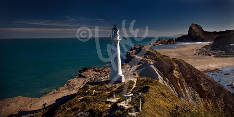 NEW ZEALAND Castle Point Lighthouse